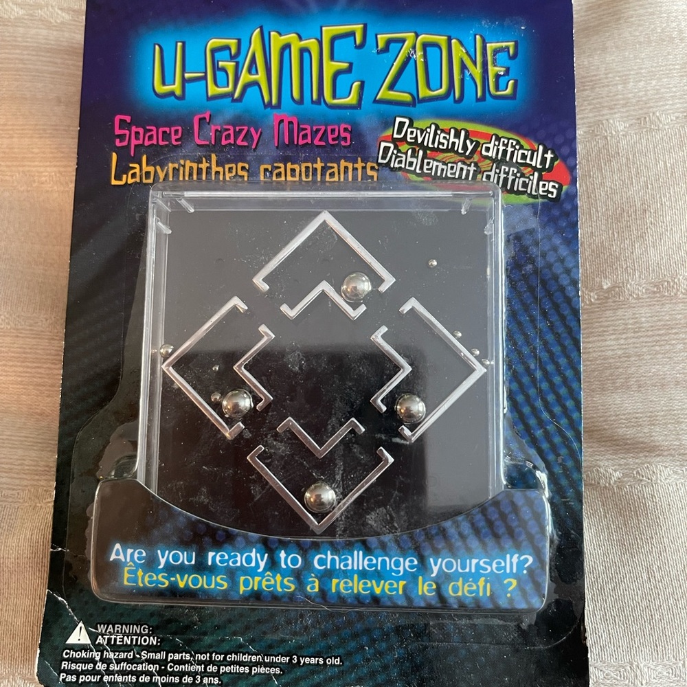Puzzle Games of Skill (3):Soccer Game, IQ Puzzle, U-Game Zone. Selling as a set. - Picture 6 of 7